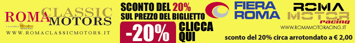 Roma Classic Motors Sconto 20%