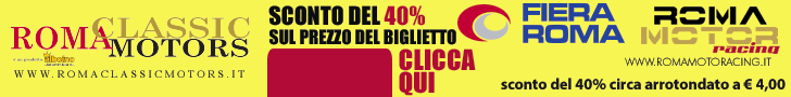 Roma Classic Motors Sconto 40%
